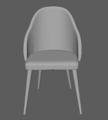 chair 3D model_2