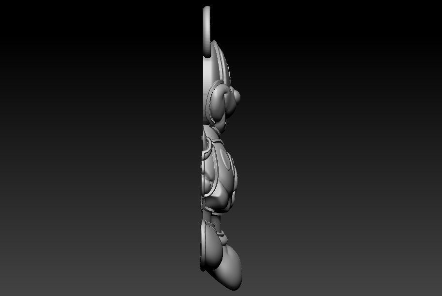 Mickey Mouse 3D print model_2