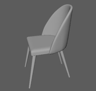 chair 3D model_4