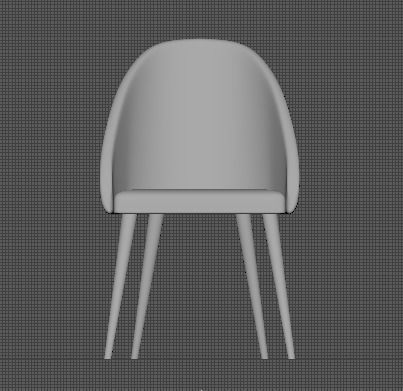 chair 3D model_2