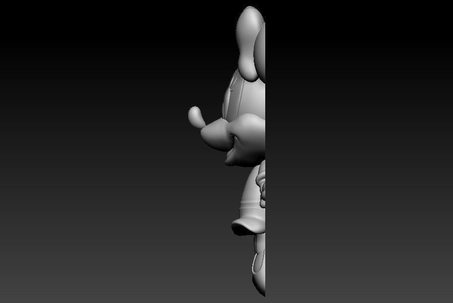 Minie Mouse 3D print model_2