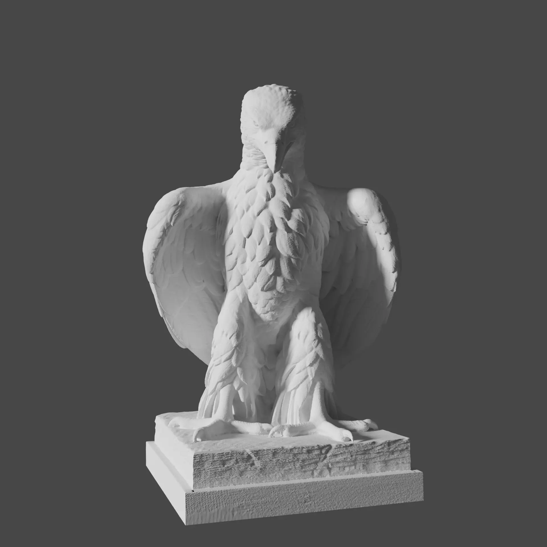 Eagle - Statue of Jupiter 3D print model_0