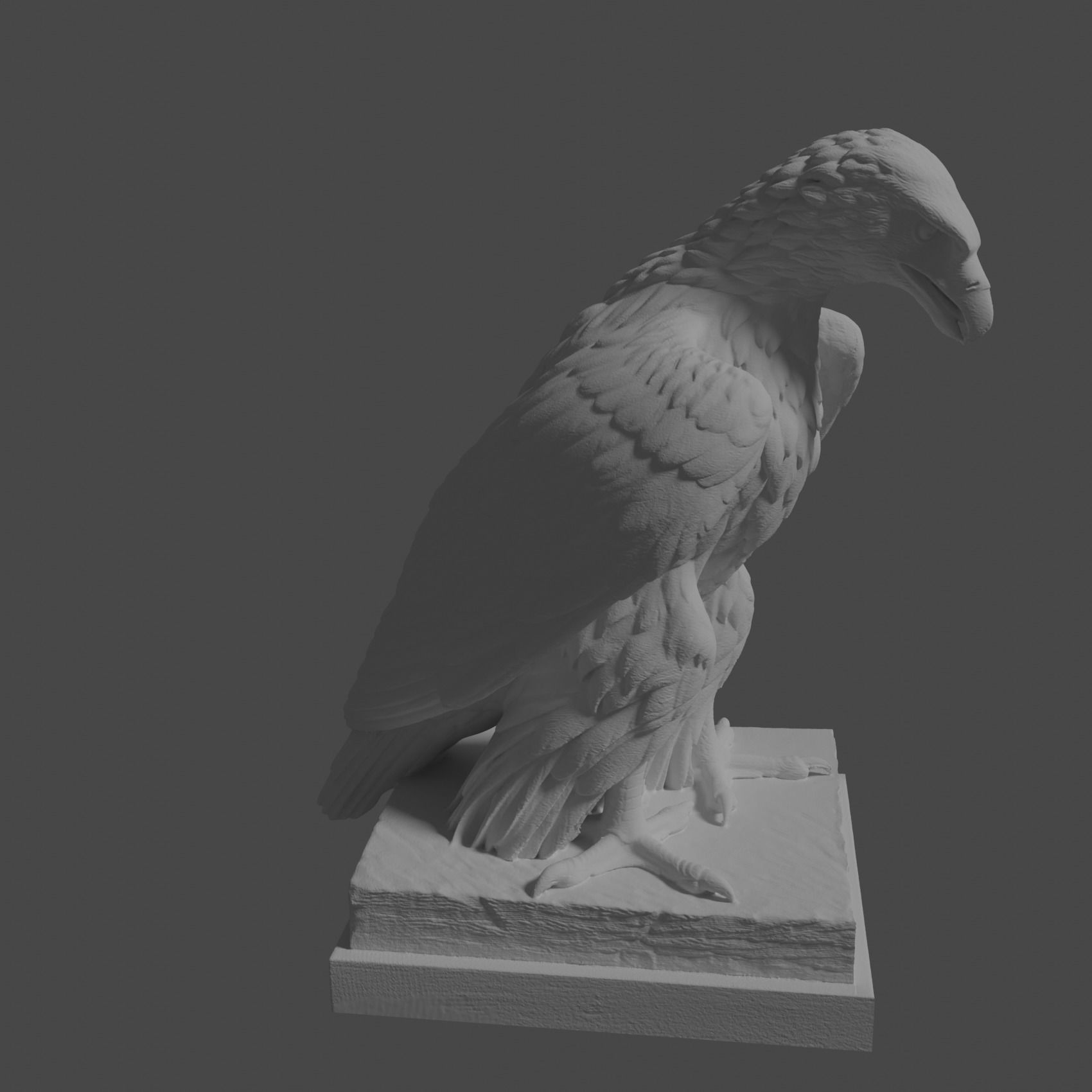 Eagle - Statue of Jupiter 3D print model_4