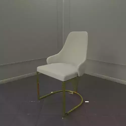 chair with gold legs