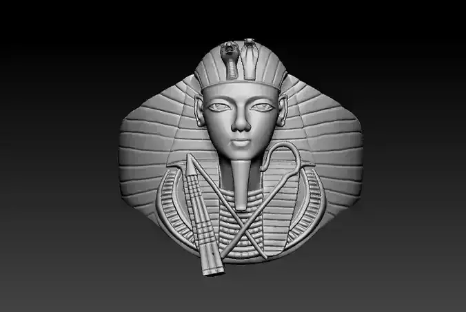 Egyptian King Ring 3D print model