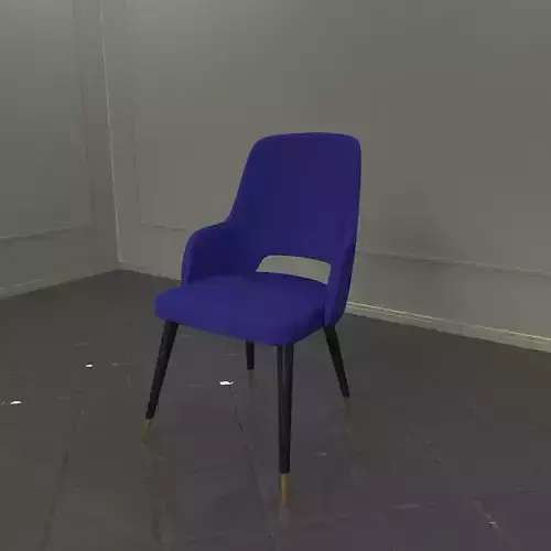chair with gold legs