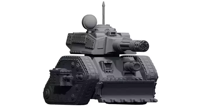 Space Tank Inferno 3D print model