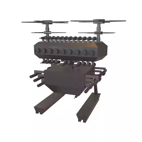 Cartoon Wepon Drone V3 002