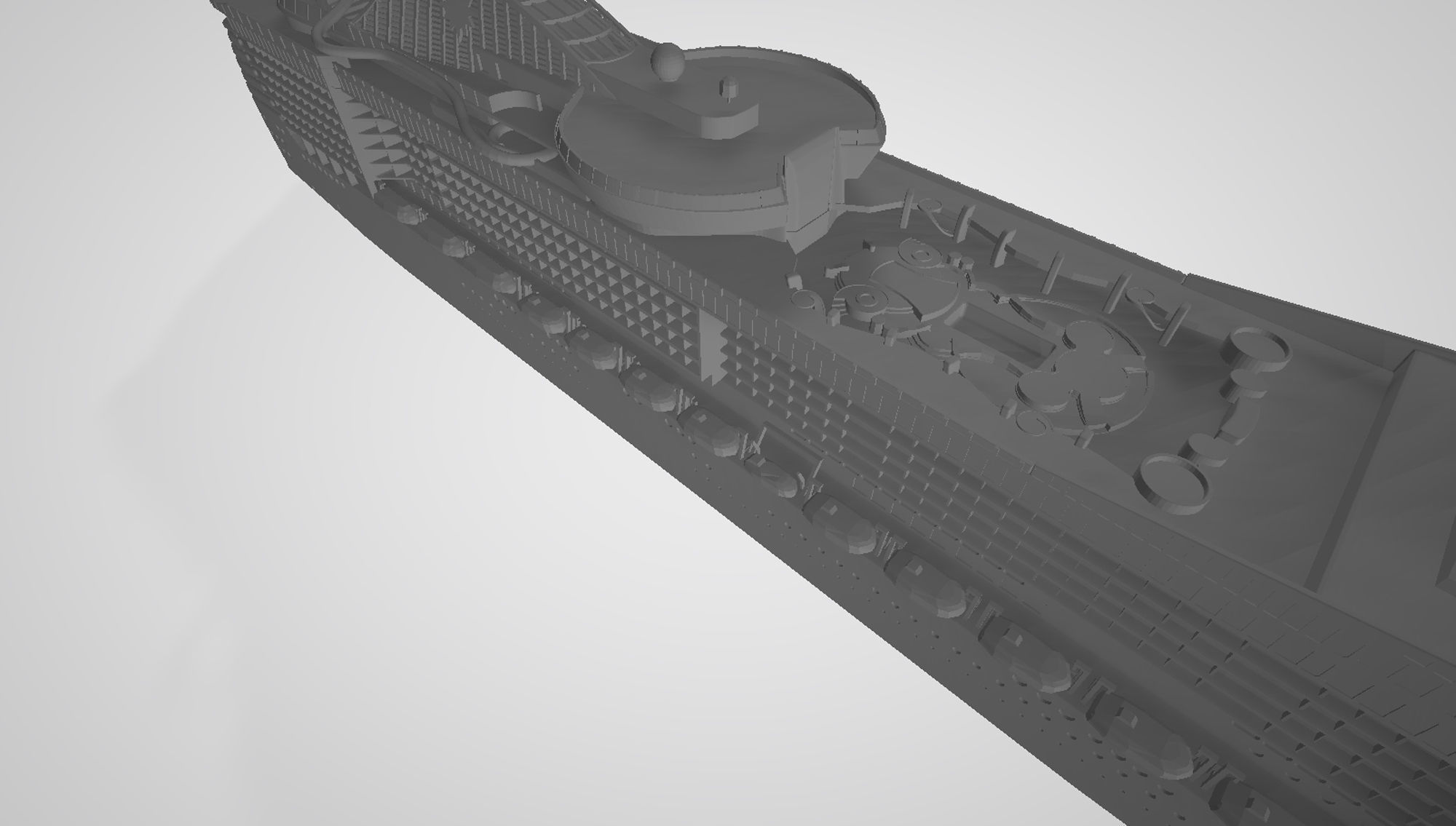 MSC Preziosa cruise ship 3D print model 3D print model_5