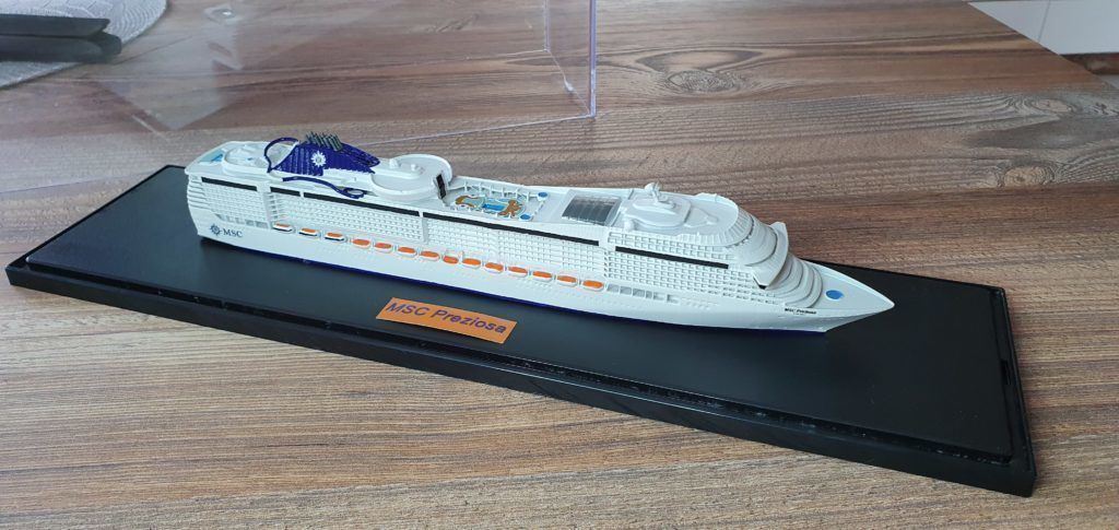MSC Preziosa cruise ship 3D print model 3D print model_1