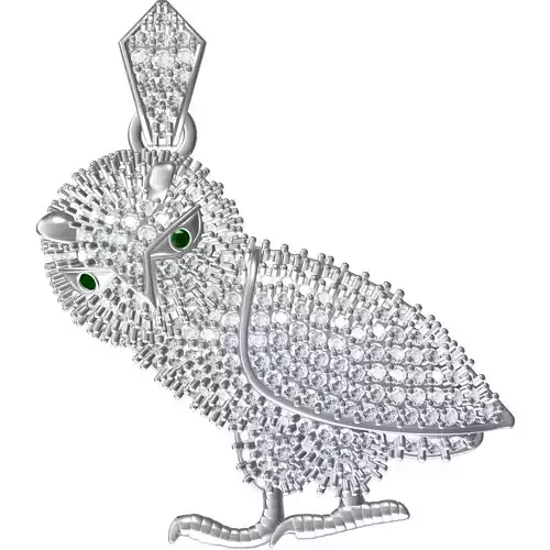 Owl Hip Hop Pendants