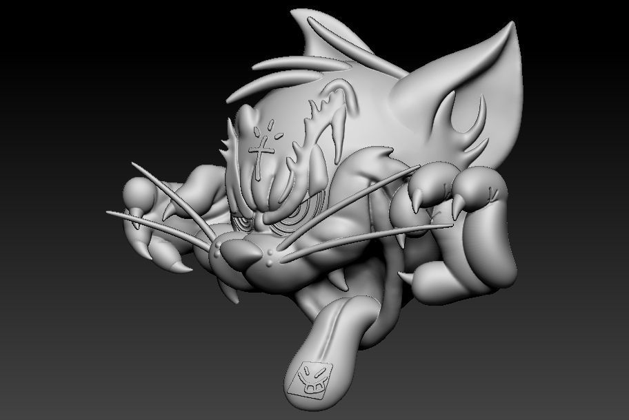 Tom Pendant 3D print model_1