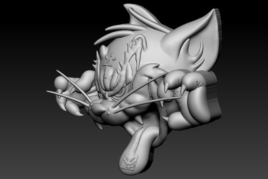 Tom Pendant 3D print model_2