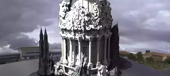 Mountain Castle Retreat Kit bash 3