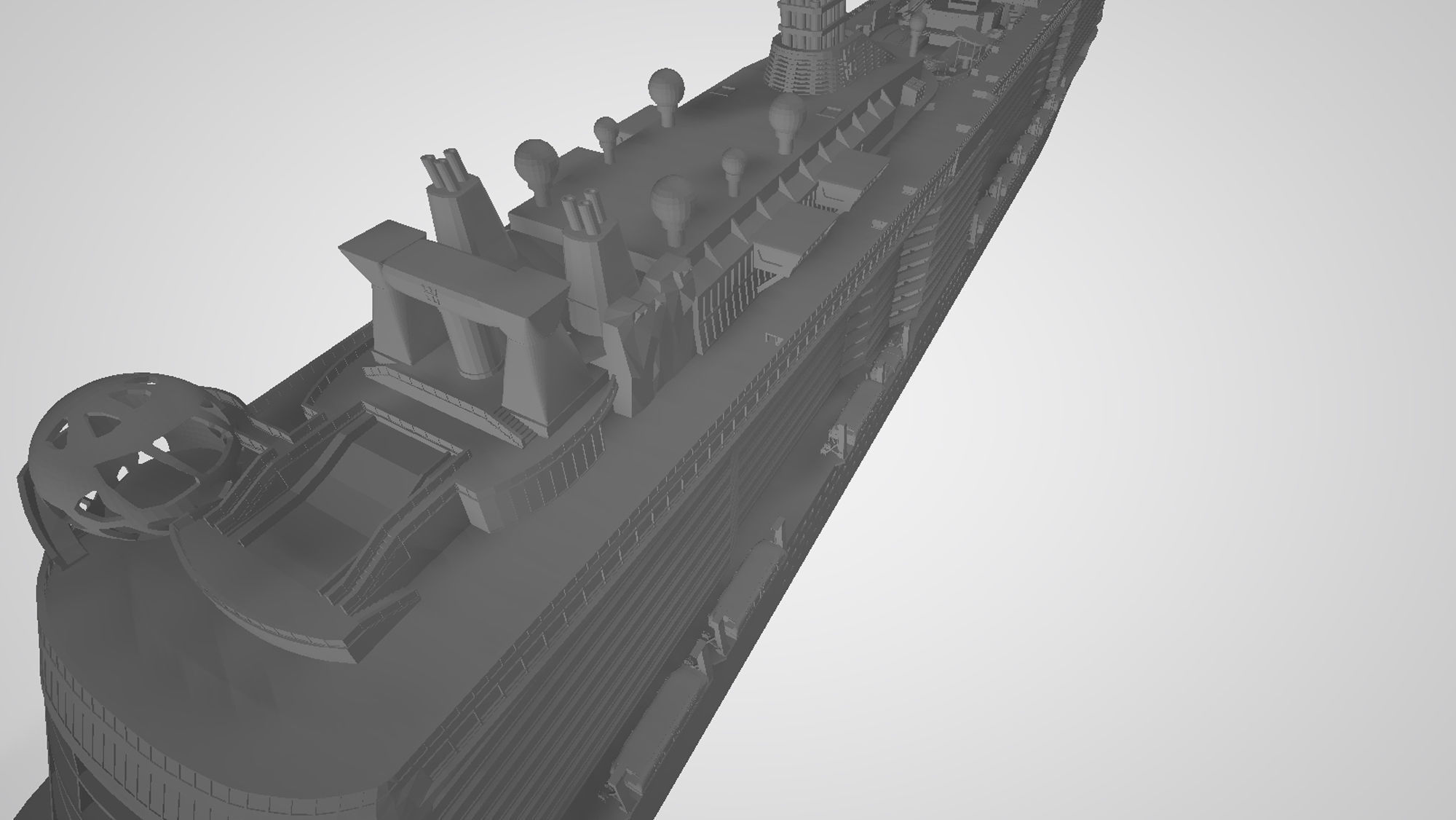 Spectrum Of The Seas cruise ship 3D print model 3D print model_5