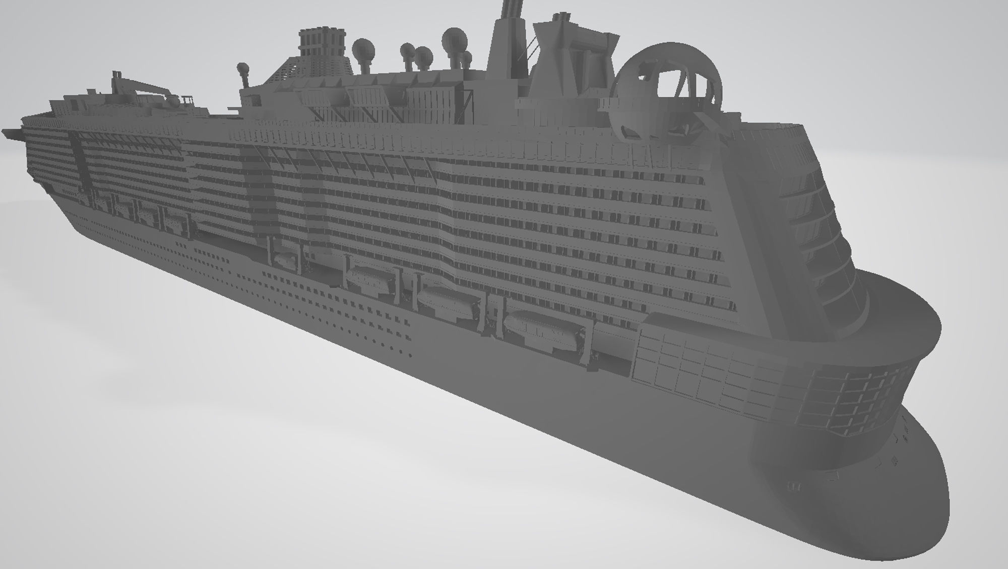 Spectrum Of The Seas cruise ship 3D print model 3D print model_4