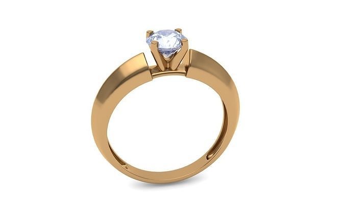 Fully printable ring model 006 3D print model