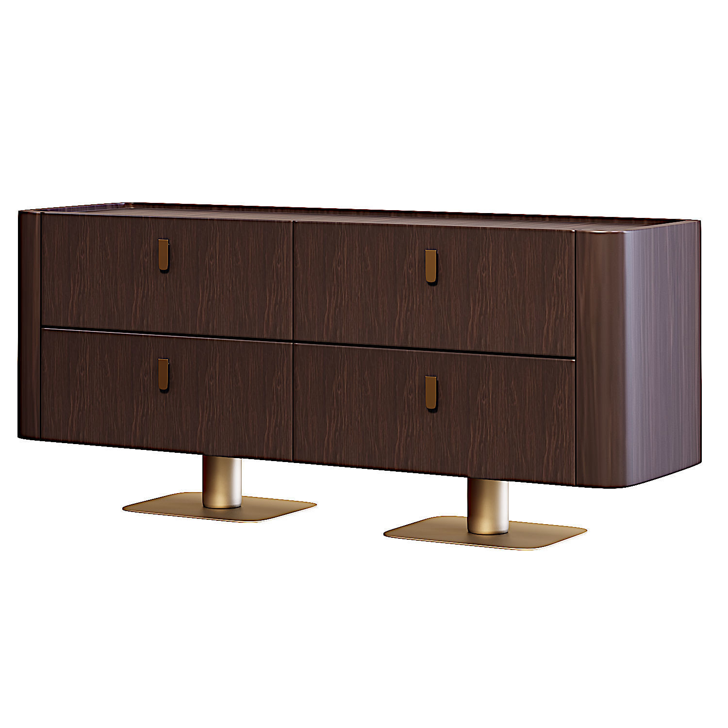 Overseas chest of drawers by formitalia 3D model_2