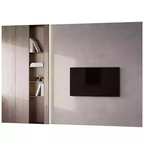 TV set 9 samsung wall mount 3D model