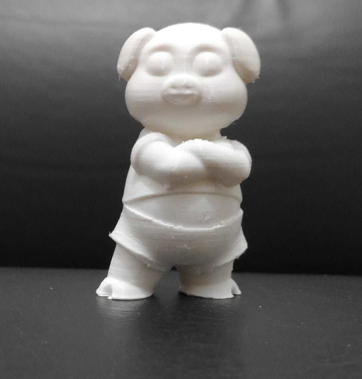 Sailor Pig 3D print model_4