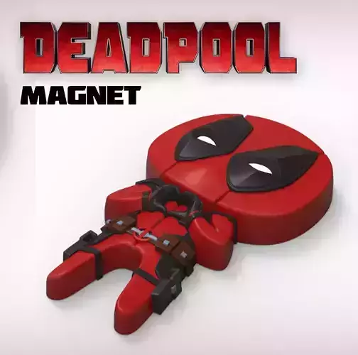 DEADPOOL FEEL THE LOVE MAGNET