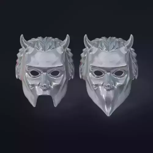Nameless Ghoul Masks 3D print model