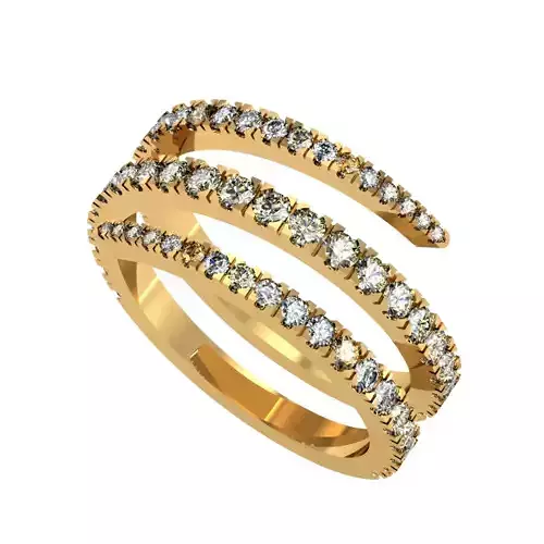 spiral ring band
