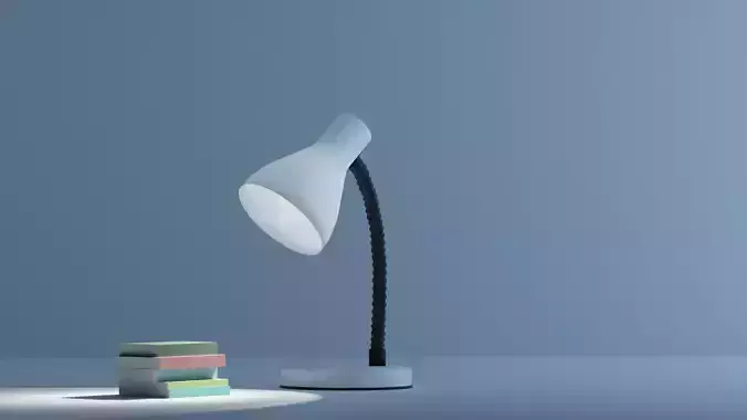 Modern lamp Low-poly 3D model