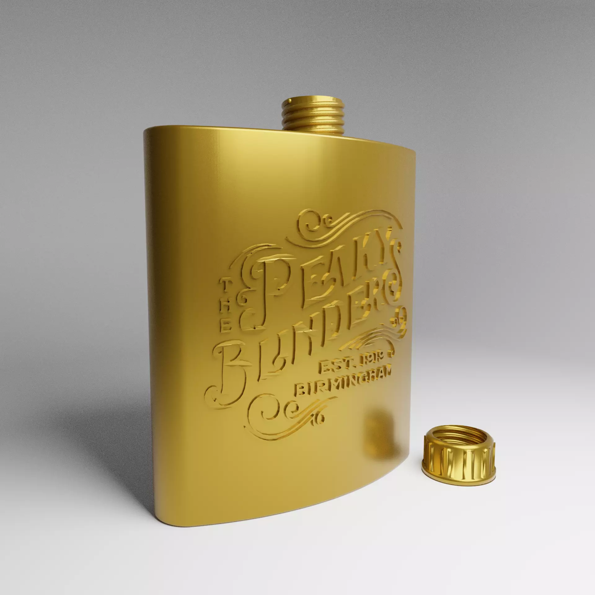 Peaky Blinders Flask 3D print model