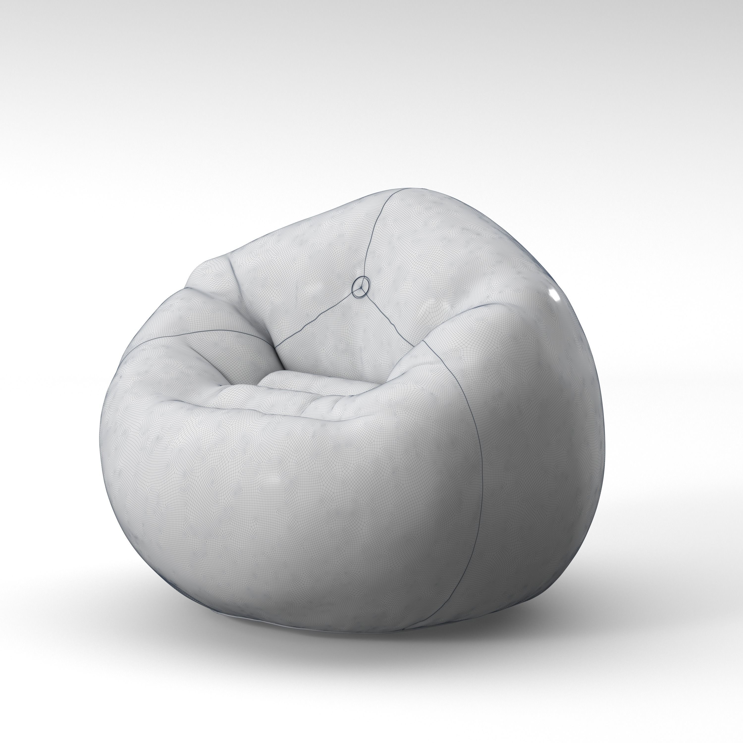 Bag Bean Chair 3D model_6