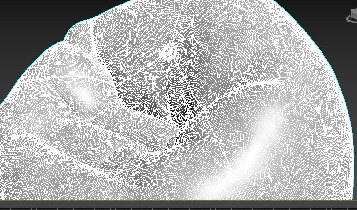 Bag Bean Chair 3D model_11