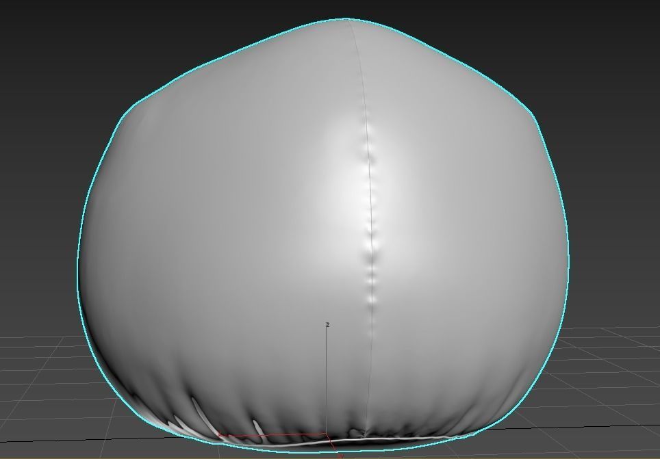 Bag Bean Chair 3D model_9