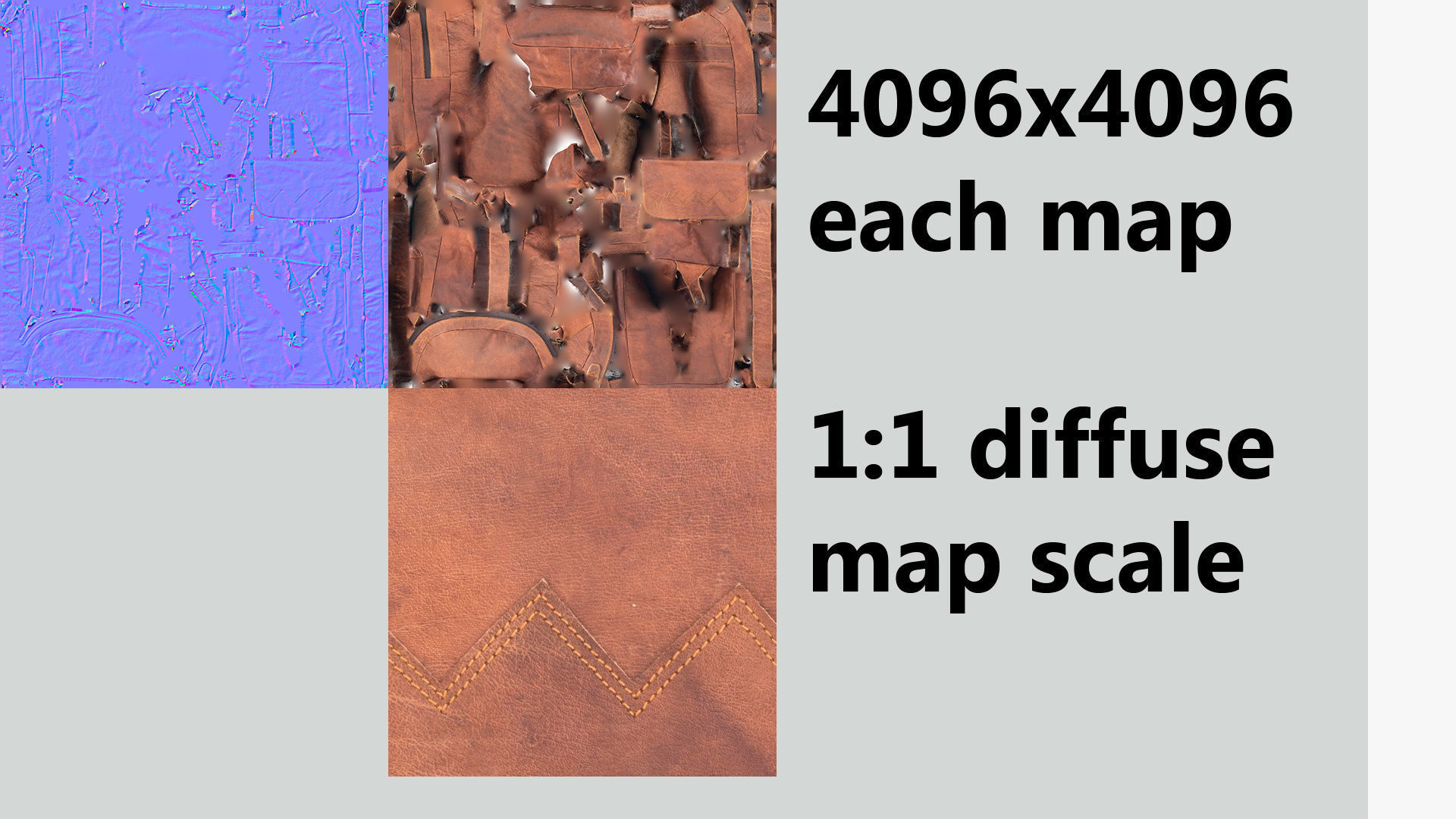 Leather urban backpack bag  3D model_7