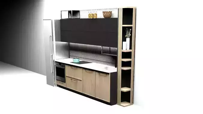 Kitchen design for apartment