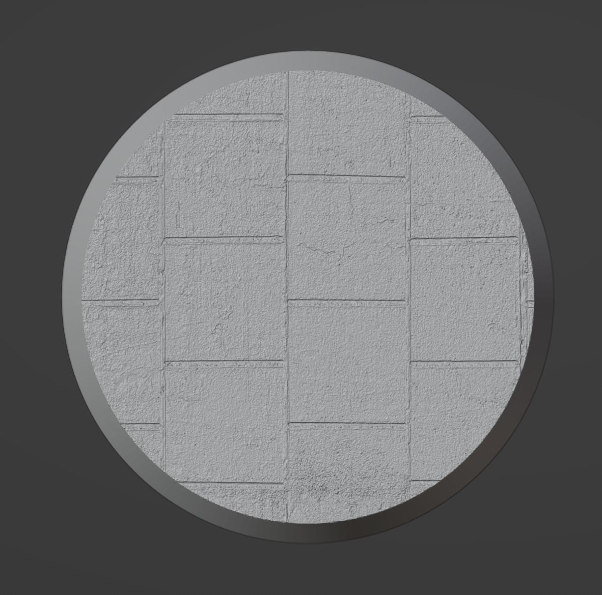 Warhammer bases high detail  3D print model_6