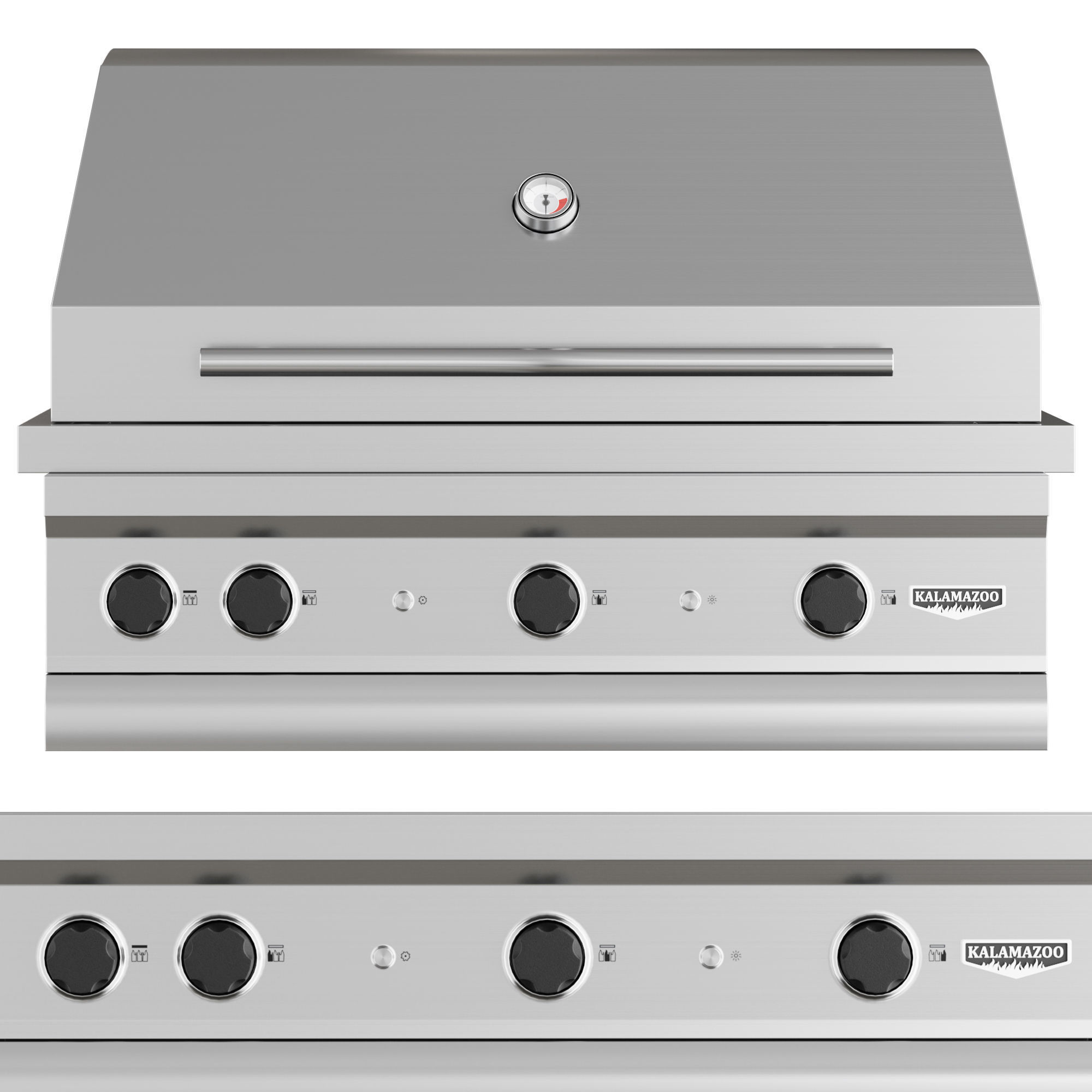 Kalamazoo GAS GRILL barbecue 3D model_1