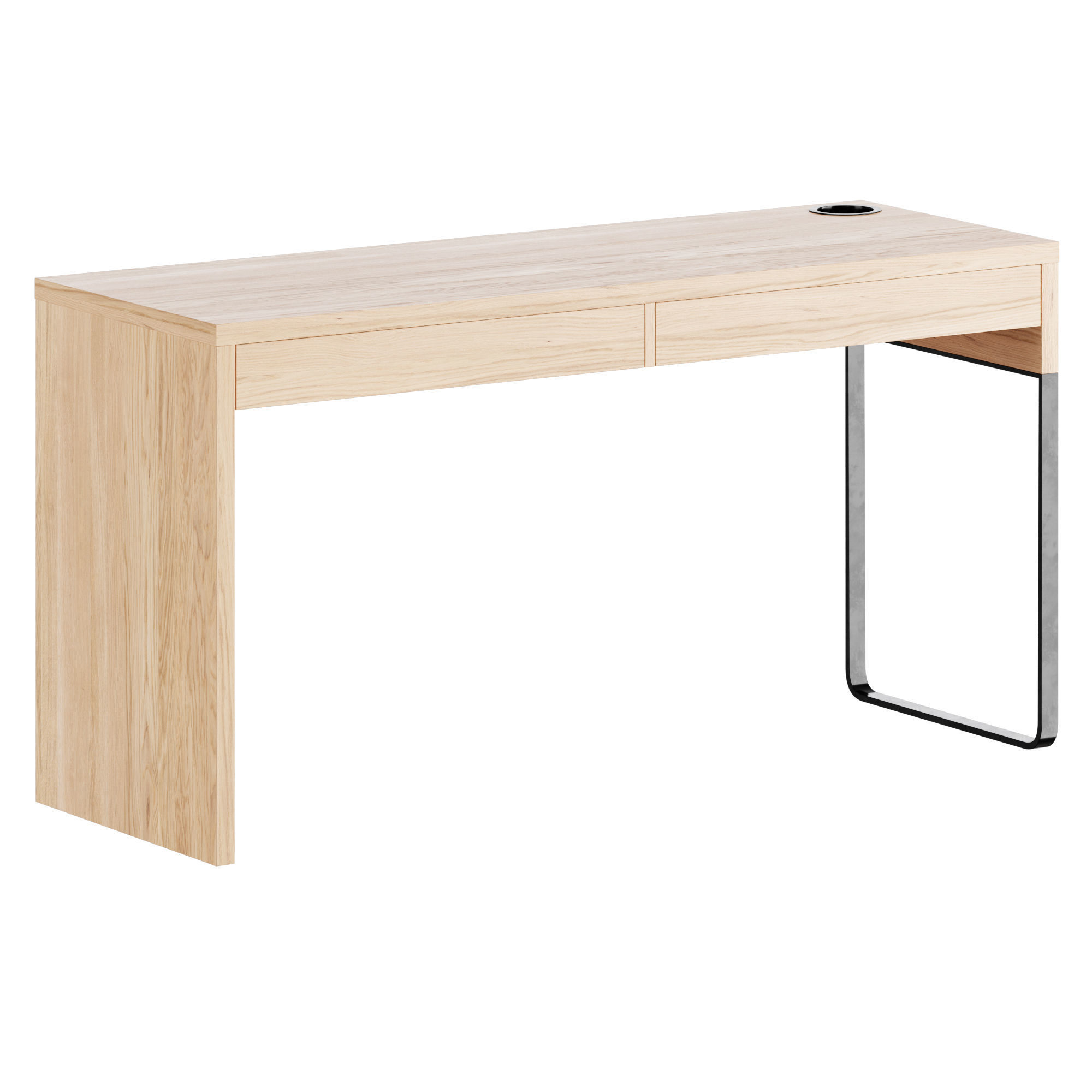 ikea MICKE MICKE table 3D model_1