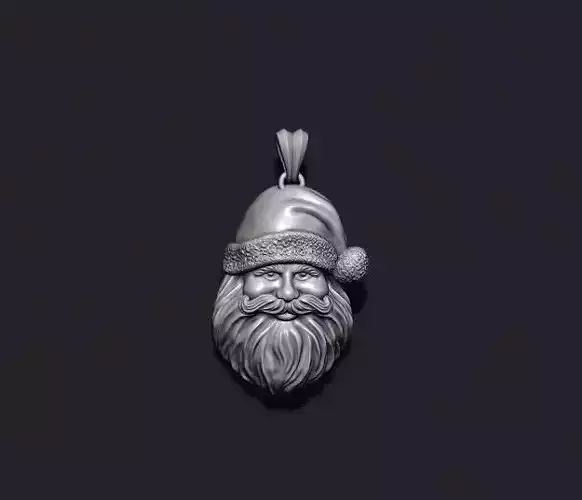 Sant Claus pendant 3D print model