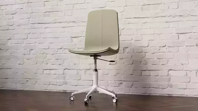 Office Chair Low-poly 3D model