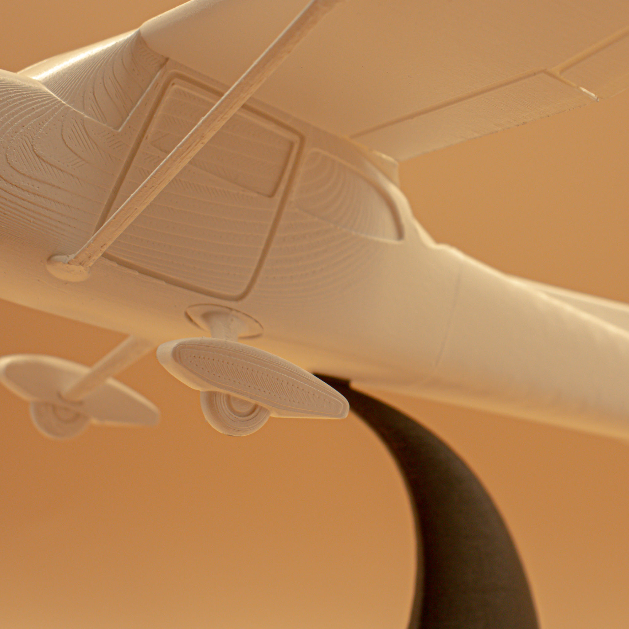 Airplane Cessna 172 Scale 1 50 3D print model_11