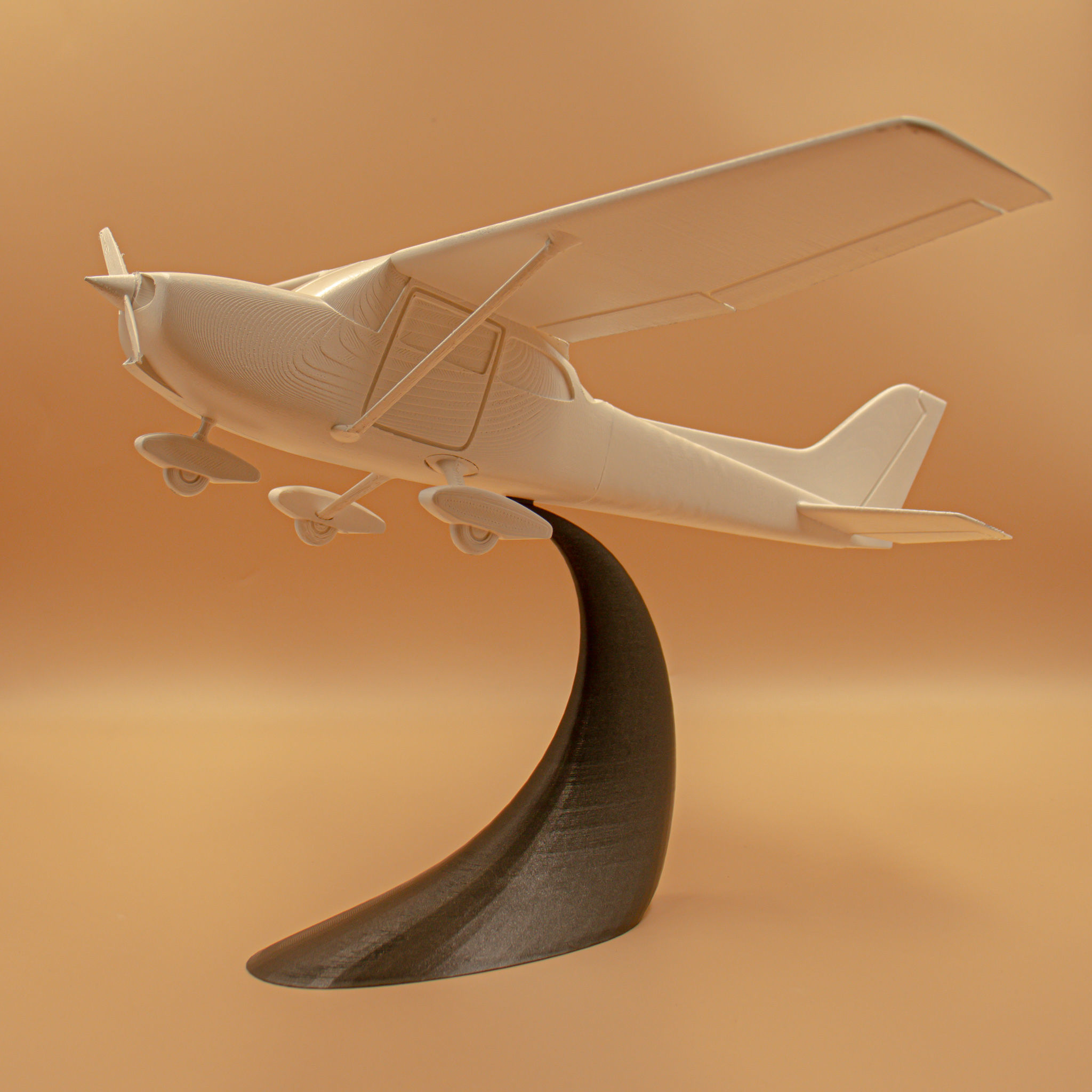 Airplane Cessna 172 Scale 1 50 3D print model_25