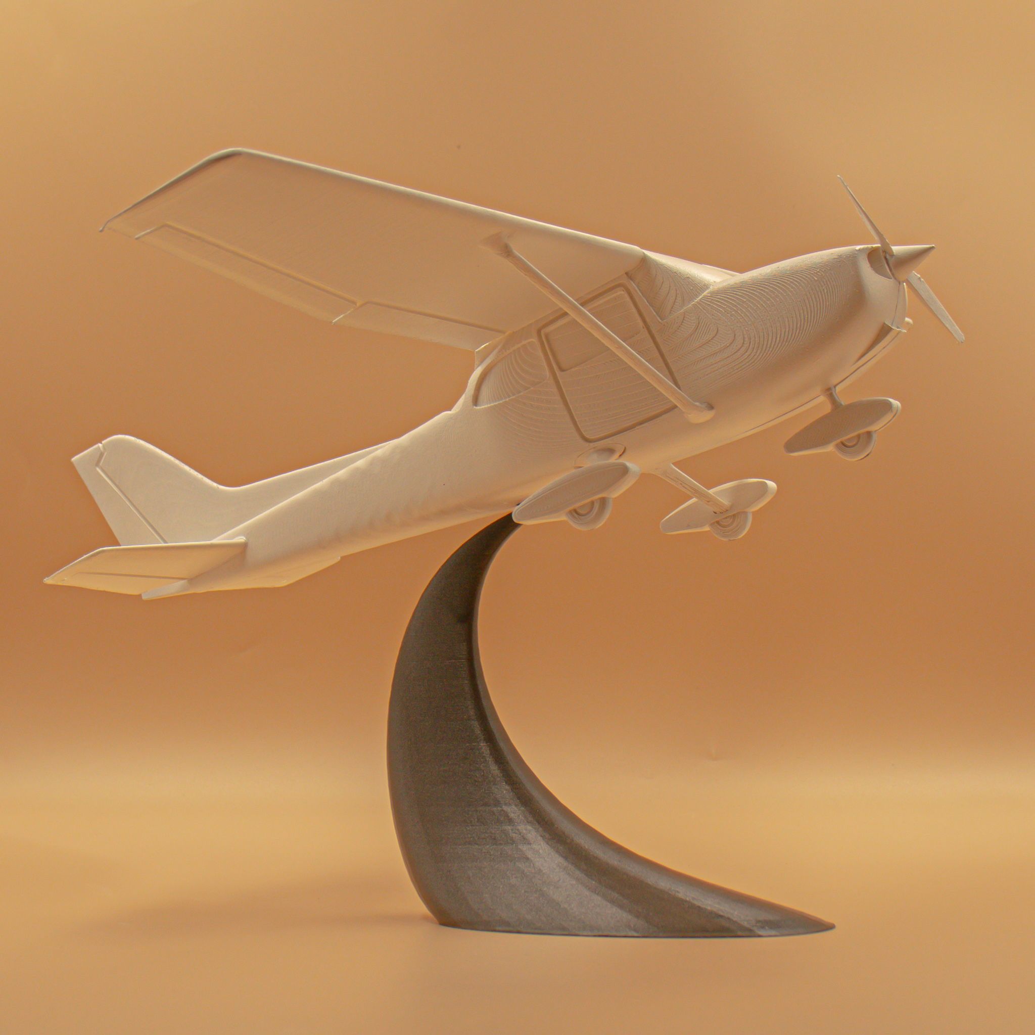 Airplane Cessna 172 Scale 1 50 3D print model_6