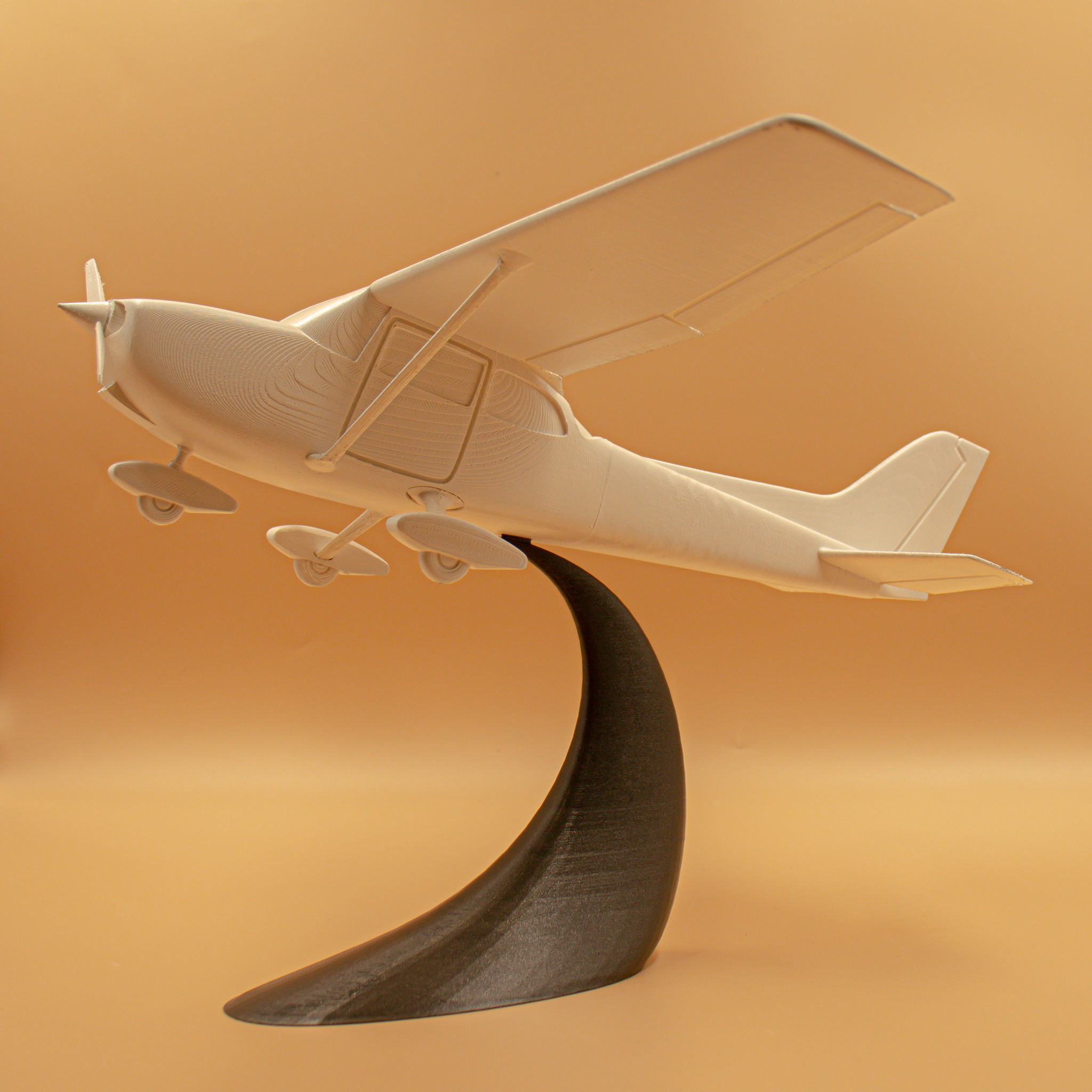 Airplane Cessna 172 Scale 1 50 3D print model_21