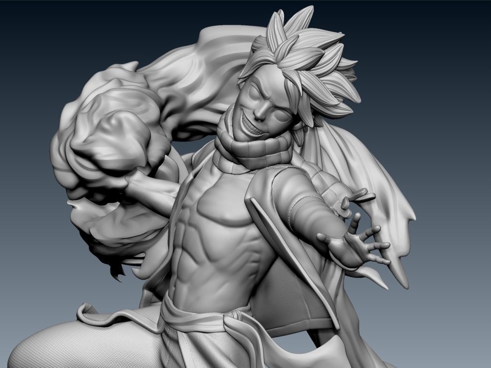 Natsu Dragneel 3D print model_10
