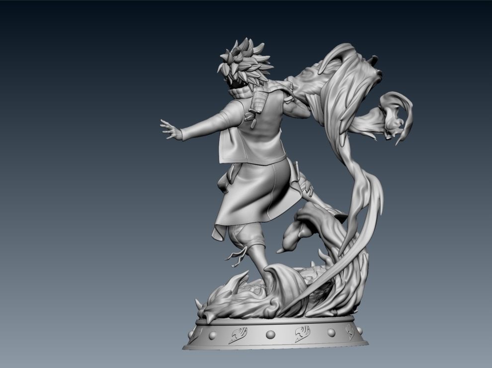 Natsu Dragneel 3D print model_6
