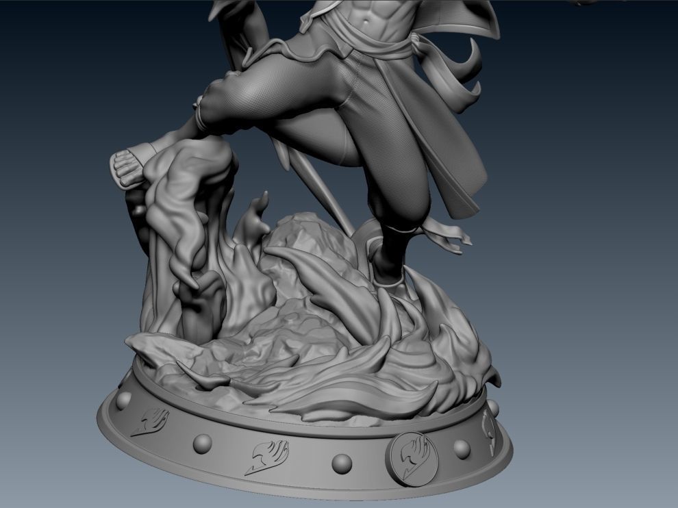 Natsu Dragneel 3D print model_11