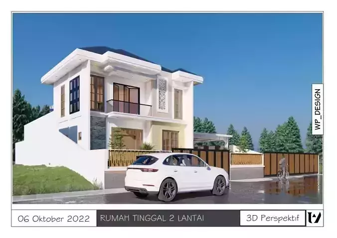 House Tropis Modren in east aceh 3D print model