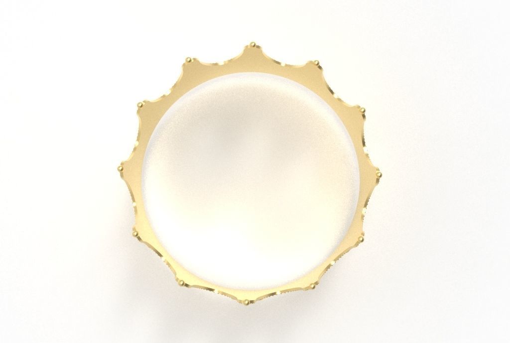 queen crown 3D print model_11
