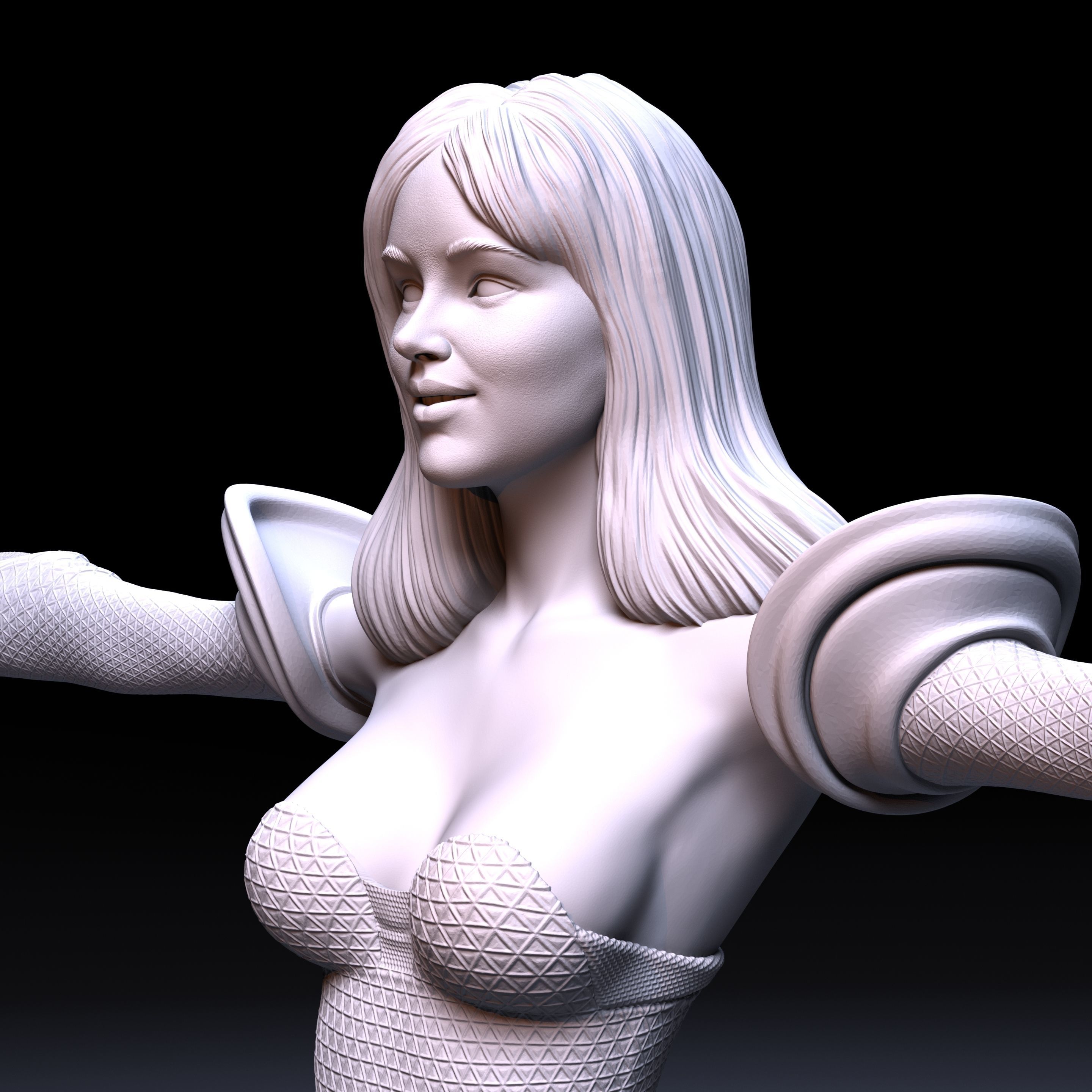 Galactic Princess 3D print model_3