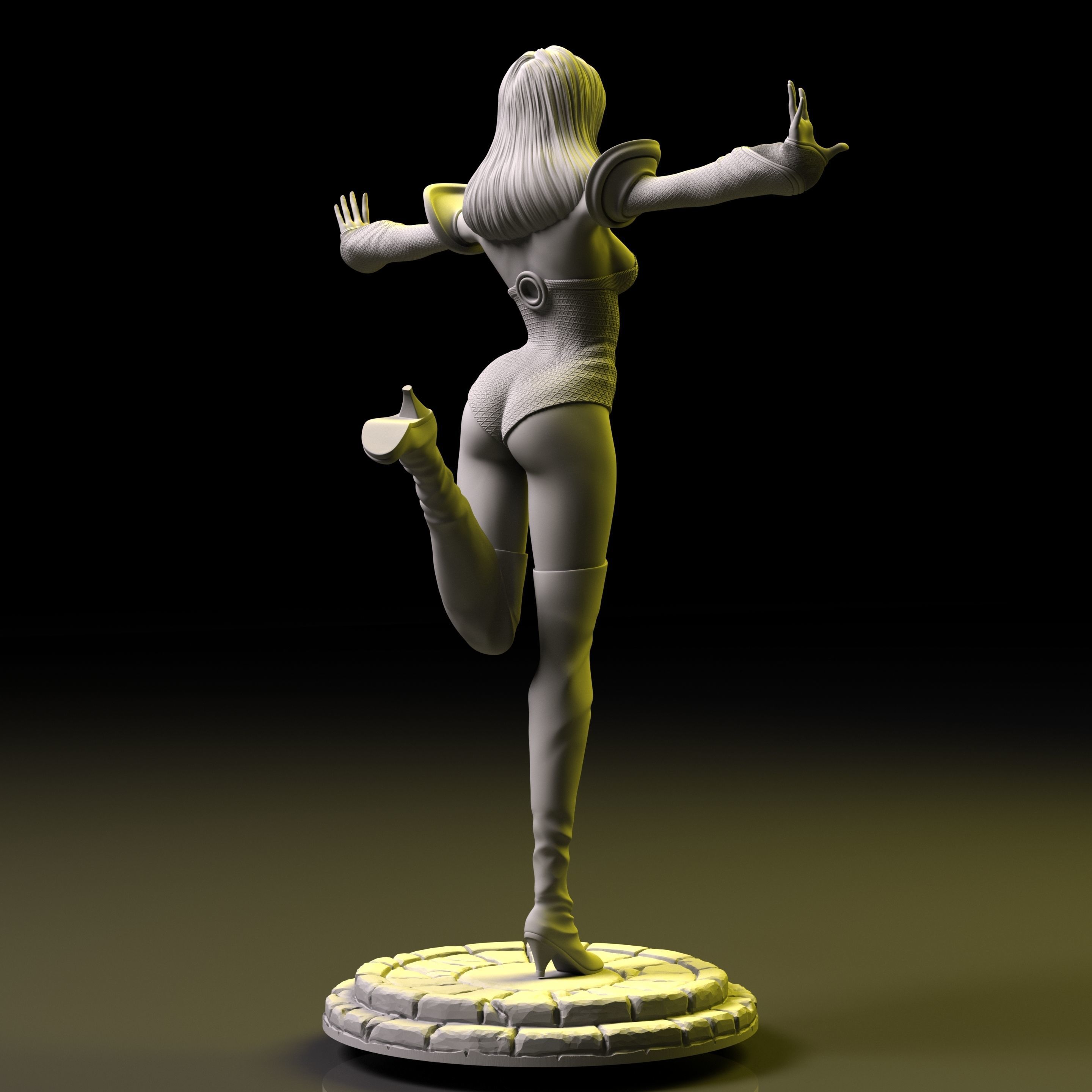 Galactic Princess 3D print model_5